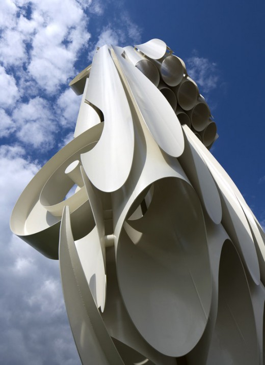 jaguar e-type sculpture - goodwood festival of speed 2011 / by Gerry Judah