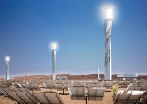 Solar Plant Towers, Ivanpah / by RAFAA