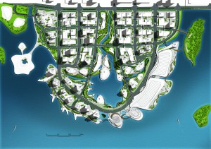 Masterplan for a CBD in Pingtan / by IO DESIGN