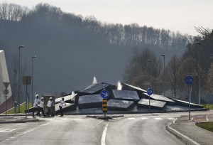 Podčetrtek Traffic Circle, Slovenia / by ENOTA