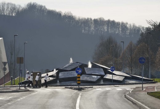 Podčetrtek Traffic Circle, Slovenia / by ENOTA