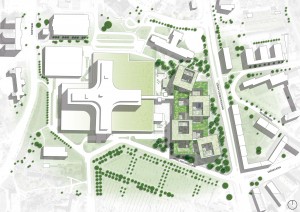 Hospital Project in Sweden / by schmidt hammer lassen architects