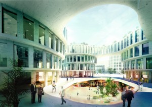 Central Business District at Shangha Hongqiao Airport / by MVRDV