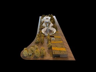 A Ribbon in the Sand in Las Vegas