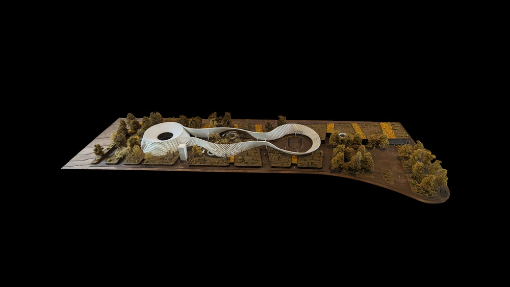 A Ribbon in the Sand in Las Vegas