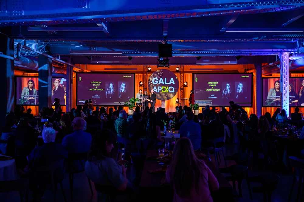 Marie-Claude Parenteau-Lebeuf présente la nomenclature des Prix Dinstinction