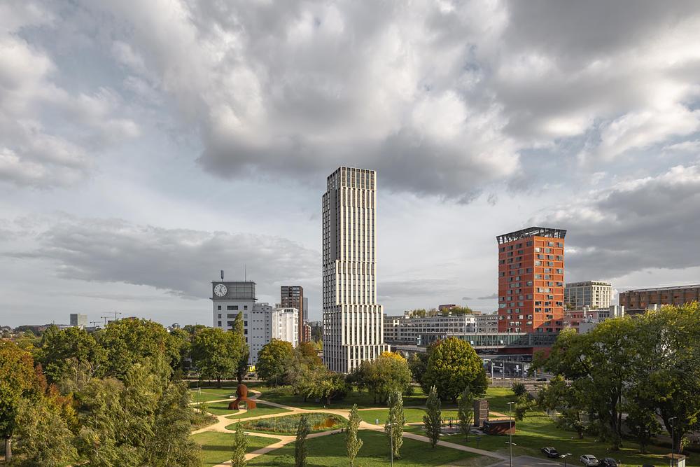 Lighthouse, The 109-metre-tall building in Strijp-S by De Zwarte Hond