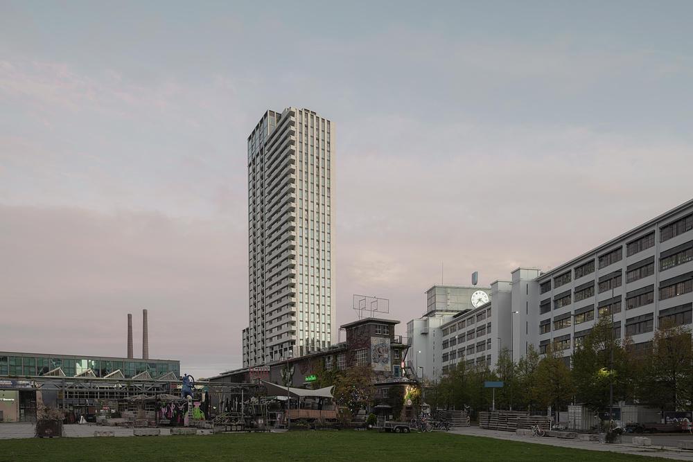 Lighthouse, The 109-metre-tall building in Strijp-S by De Zwarte Hond