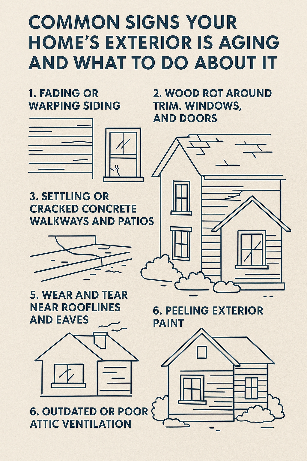 Common Signs Your Home’s Exterior Is Aging