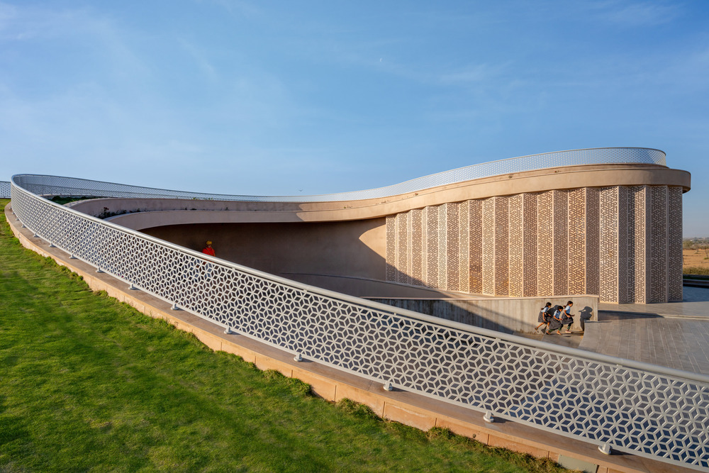 Nokha Village Community Centre by Sanjay Puri Architects
