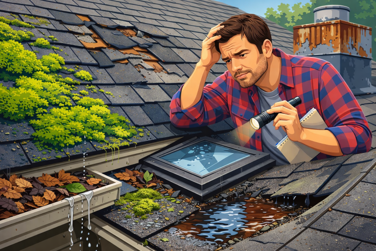 Inspecting the Roof After Closing