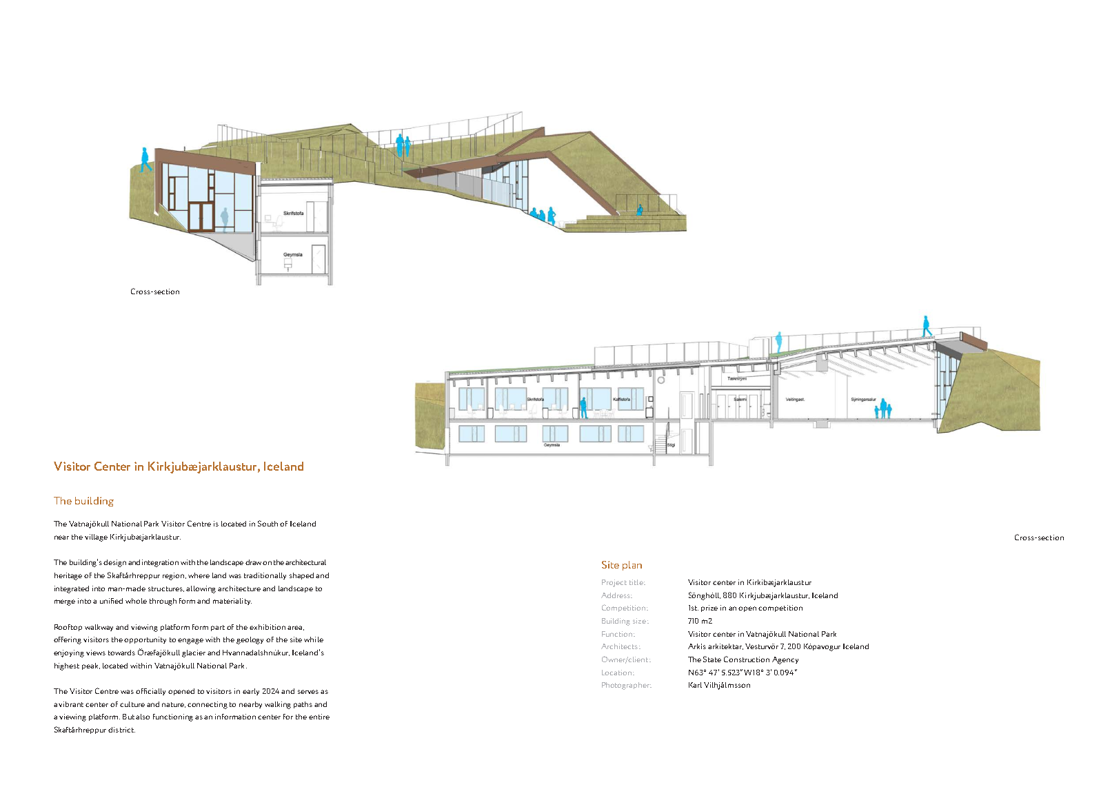 Visitor Center for Vatnajökull National Park