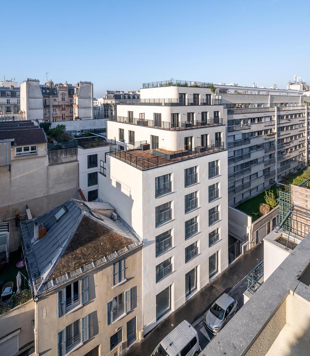 Rue Bouret Social Housing by PietriArchitectes, Paris