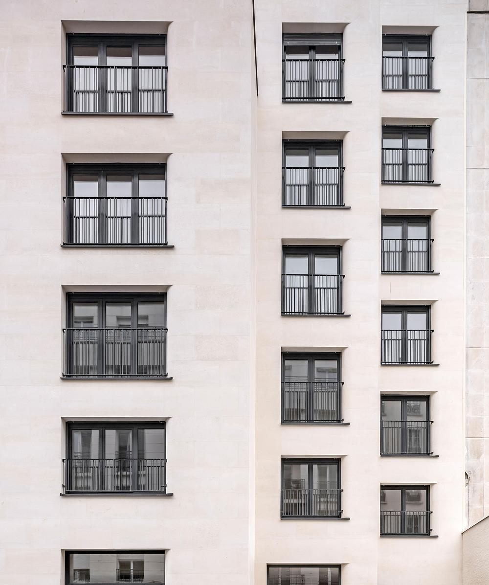 Rue Bouret Social Housing by PietriArchitectes, Paris