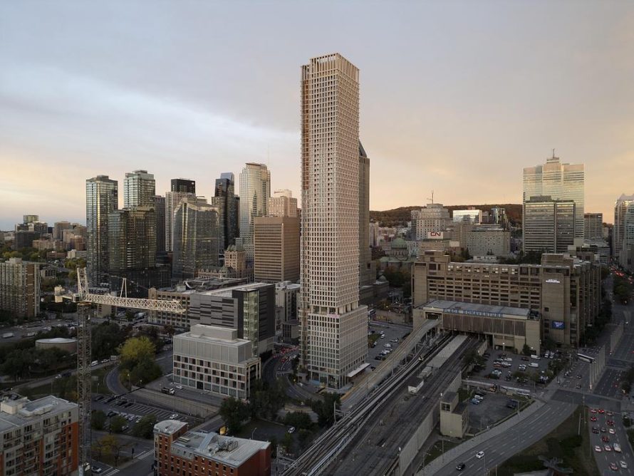 900 Saint-Jacques: A Mineral Tower in Montreal