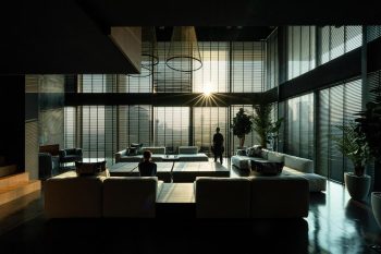 Boobrook Shapes Darkness in Dubai Penthouse