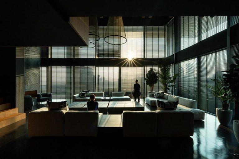 Boobrook Shapes Darkness in Dubai Penthouse