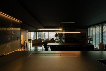 Boobrook Shapes Darkness in Dubai Penthouse
