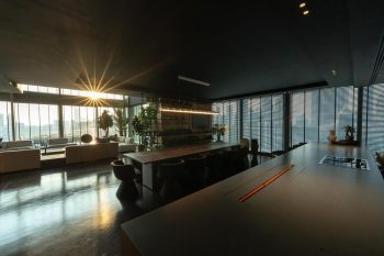 Boobrook Shapes Darkness in Dubai Penthouse