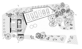 ATRIUM Designs a Garage as a Car Gallery