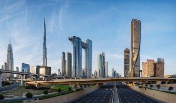 Wasl Tower Completes with Ceramic Facade