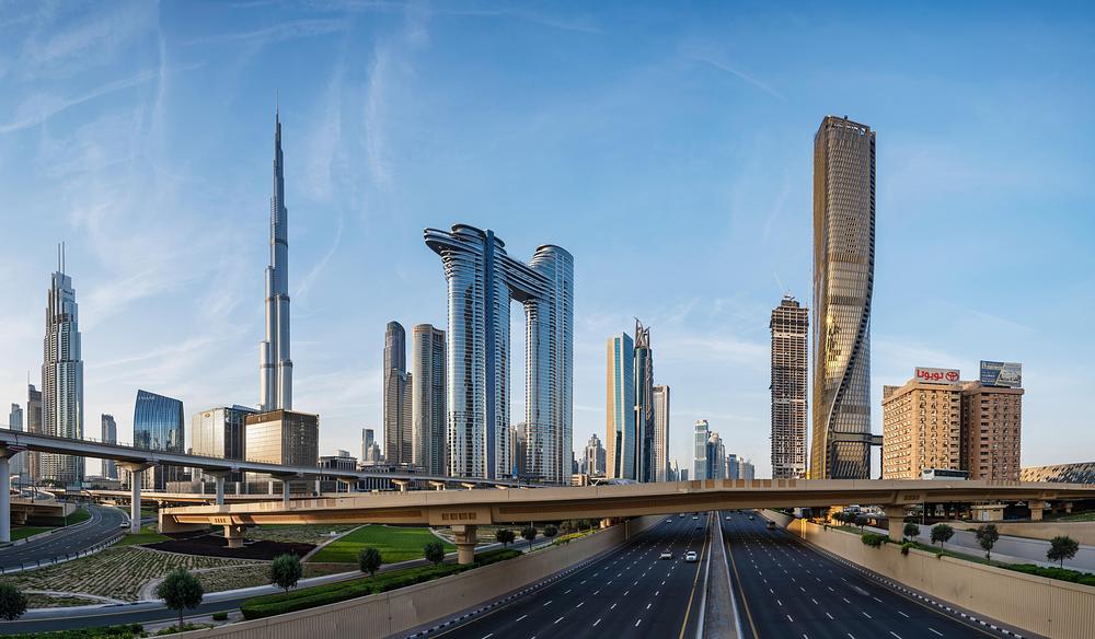 Wasl Tower Completes with Ceramic Facade