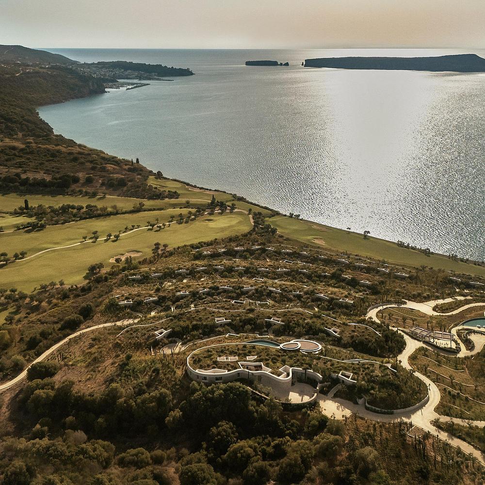 Earth-Sheltered Resort in the Peloponnese