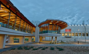 Crystal Bridges Expansion by Safdie Architects