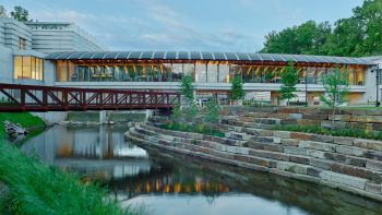 Crystal Bridges Expansion by Safdie Architects