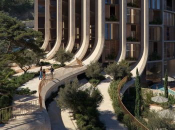 ZHA Reveals Nest and Cascades in Tirana
