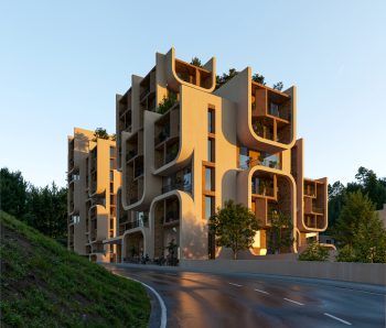 ZHA Reveals Nest and Cascades in Tirana