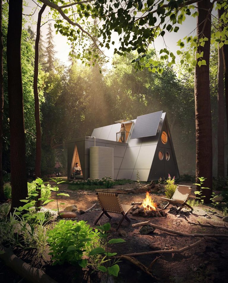 Atelier Lune Designs a Portable Micro-Home