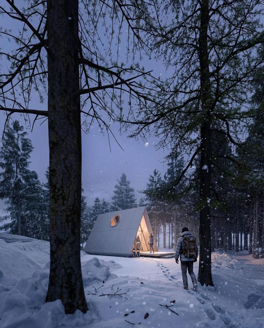 Atelier Lune Designs a Portable Micro-Home