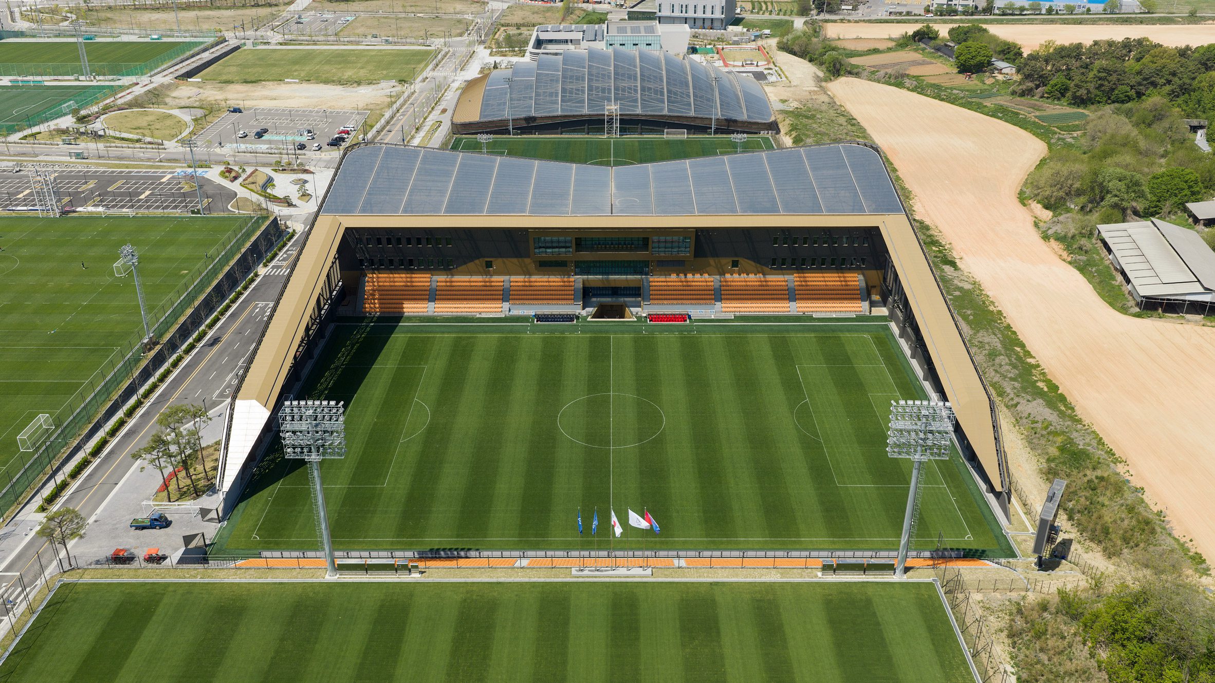 Korean Football Park Blends Sport and Civic Life
