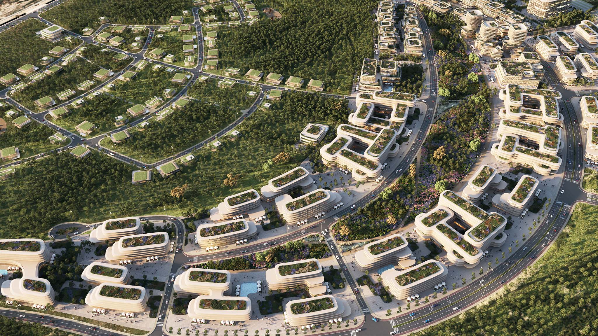 ZHA Plans a Climate-Responsive Expo City in Baku