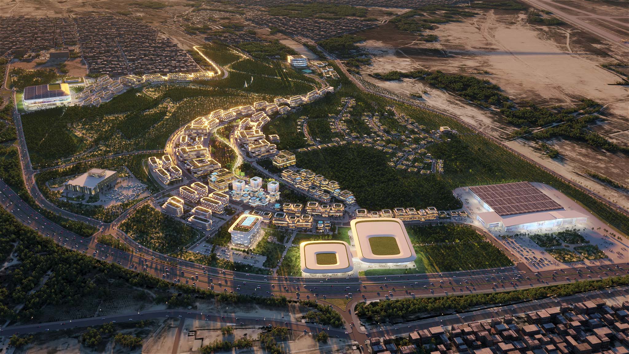 ZHA Plans a Climate-Responsive Expo City in Baku