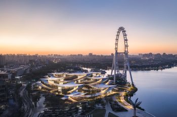 BIG Completes Suzhou's Ribbon-Roof Museum