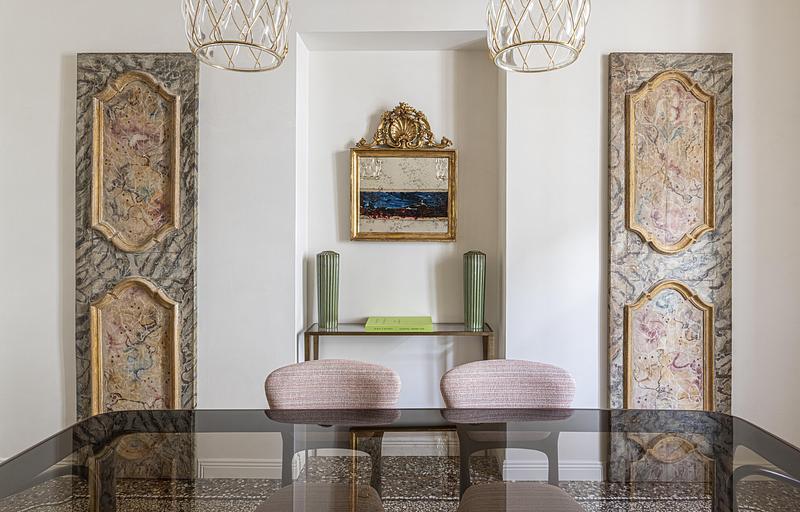 Modern Family Living Inside an Italian Palazzo