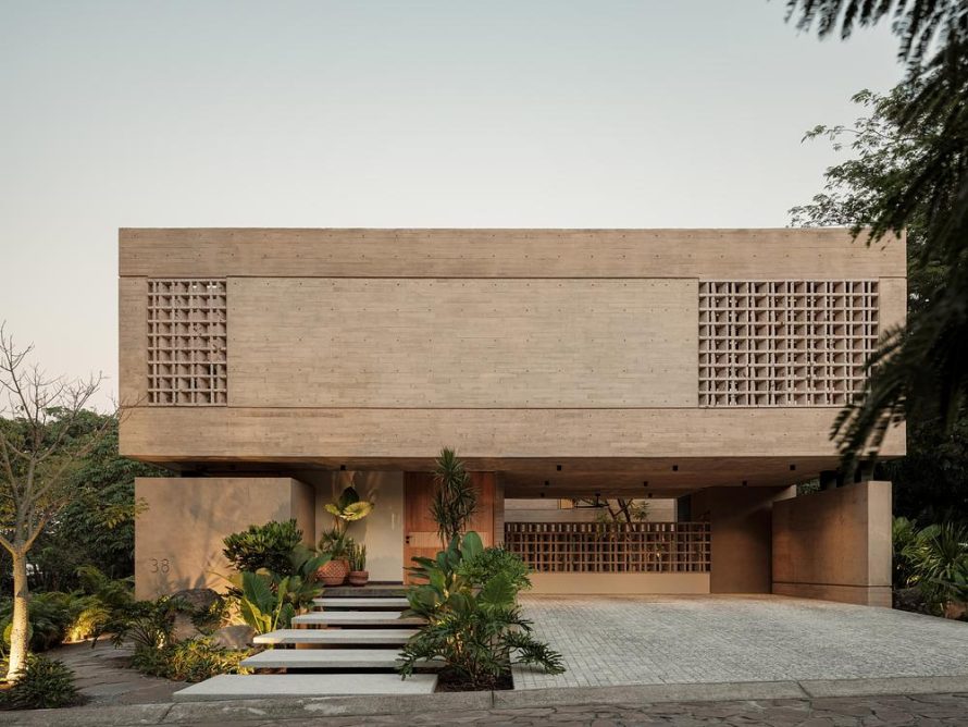 1. Di Frenna Shapes Casa Akina Around Light and Gardens