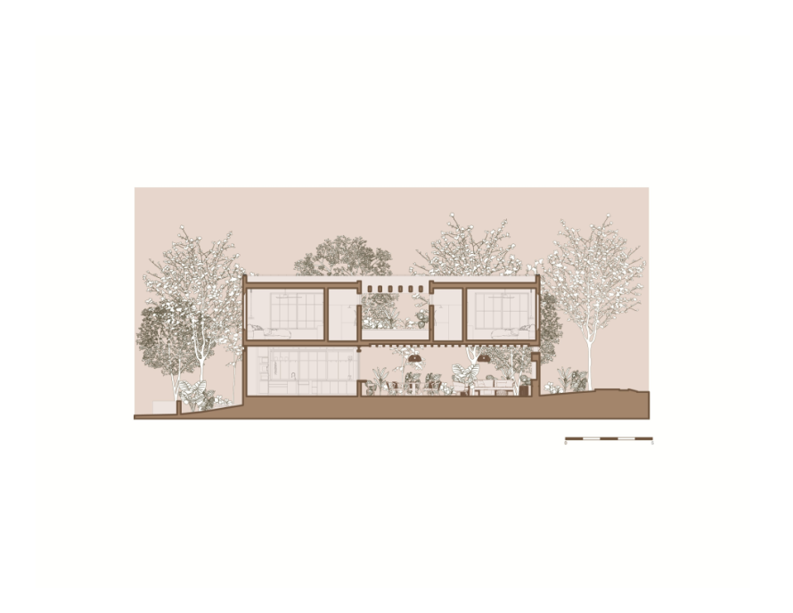 1. Di Frenna Shapes Casa Akina Around Light and Gardens