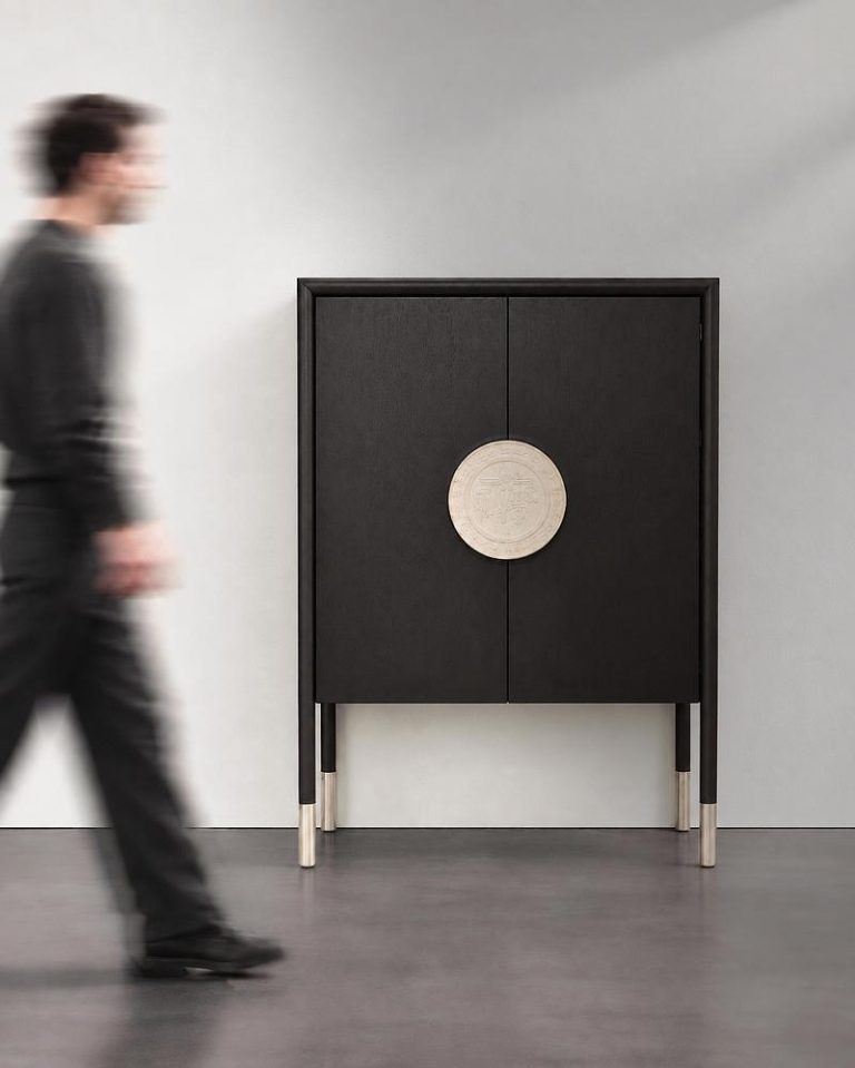 Puduhepa bar cabinet by Marau displayed at ARKOBJECT